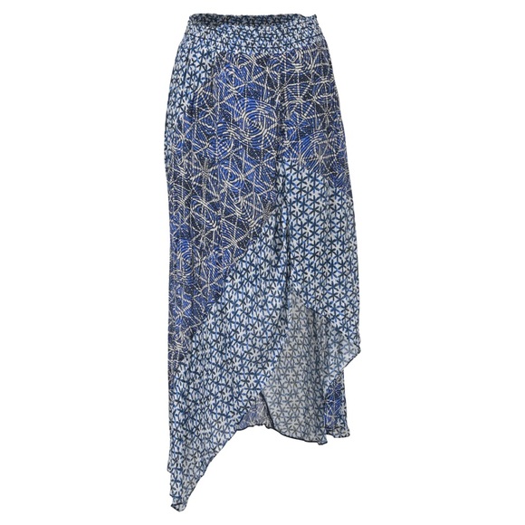 Maje Jartrani Batik-Print Midi Skirt - Picture 4 of 11
